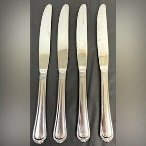 PFALTZGRAFF Nouveau Lot of 4 Knives Stainless Cutlery Flatware‎ Pattern PFFNOU